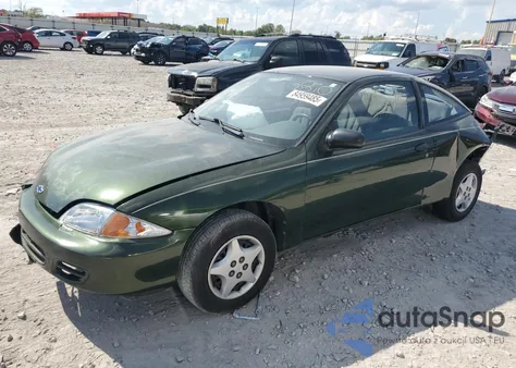2000 Chevrolet Cavalier из США, поврежденный, VIN 1G1JC1242Y7407427